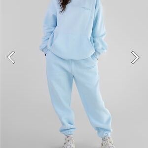 Comfrt Sky Blue Women's Outfit LG Hoodie & Pants